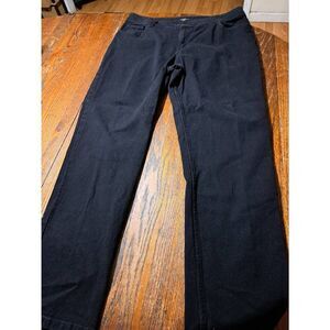 20W Long Riders by Lee Black Denim Jeans with Pockets and Belt Loops High Waist